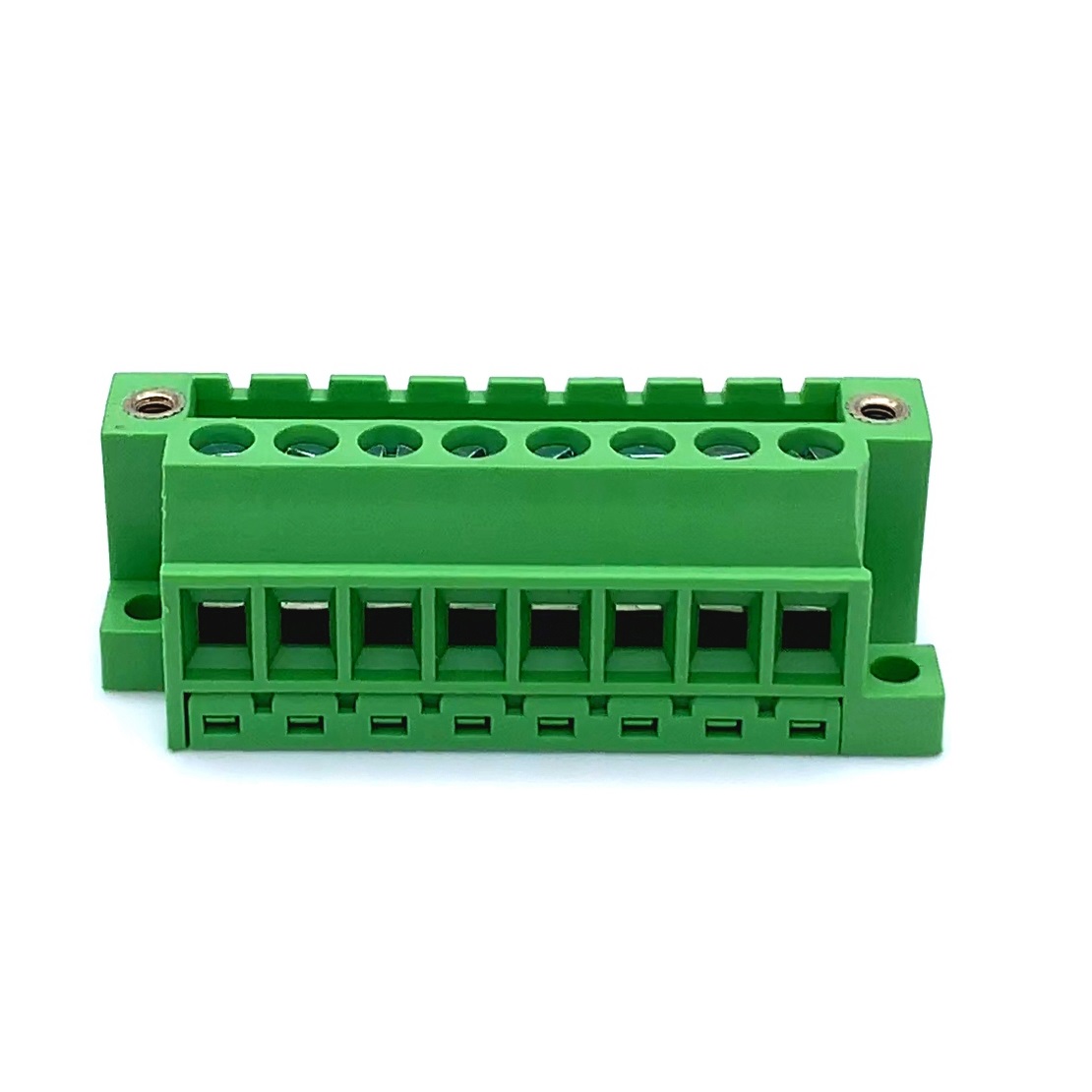 5.08mm Pitch Panel Mount Terminal Block Header with Screw Lock