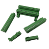 5.08mm Pitch Screw Clamp 35mm Din Rail Male and Female Terminal Blocks with Connection Feet