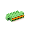 3.50mm Pitch Push in Connection Spring Clamp Pcb Pluggable Screwless Terminal Block with Super Thin Wall