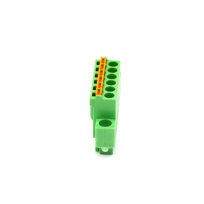 3.50mm Pitch Push in Connection Spring Clamp Pcb Pluggable Screwless Terminal Block with Super Thin Wall